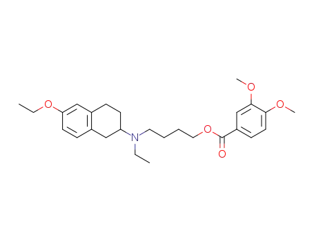 3,4-Dimethoxy-benzoic acid 4-[(6-ethoxy-1,2,3,4-tetrahydro-naphthalen-2-yl)-ethyl-amino]-butyl ester