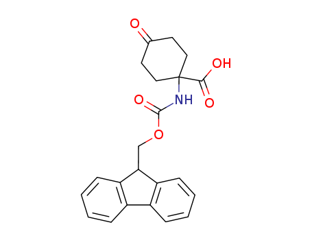 1-(((9H-fluoren-9-yl)methoxy)carbonyl)-4-oxocyclohexanecarboxylic acid