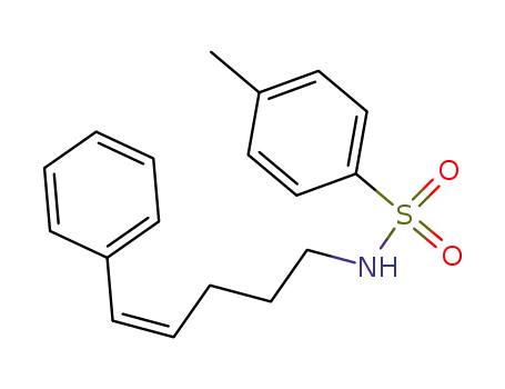 N-(4-toluenesulfonyl)-(Z)-5-phenylpent-4-enylamine