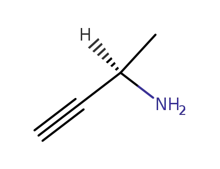 Molecular Structure of 54139-78-5 (3-Butyn-2-amine, (R)-)