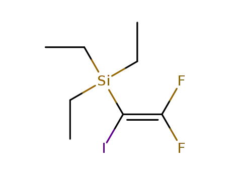 (2,2-difluoro-1-iodovinyl)triethylsilane