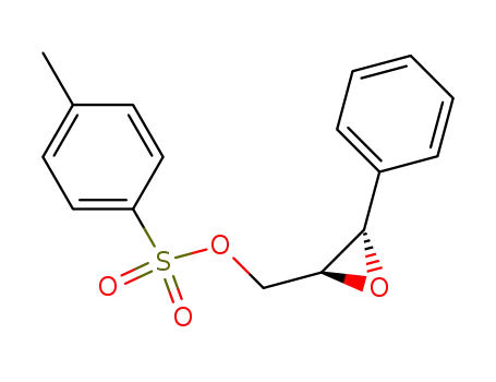 Molecular Structure of 114395-16-3 ([(2S,3S)-3-phenyloxiran-2-yl]methyl 4-methylbenzenesulfonate)