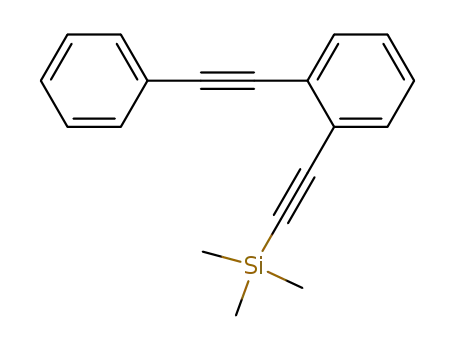 1-(phenylethynyl)-2-(trimethylsilylethynyl)benzene