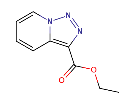 Molecular Structure of 87838-54-8 (3-ethoxycarbonyltriazolo<1,5-a>pyridine)