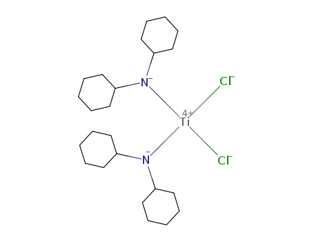 Molecular Structure of 160879-52-7 (Cl<SUB>2</SUB>Ti(dicyclohexylamido)<SUB>2</SUB>)