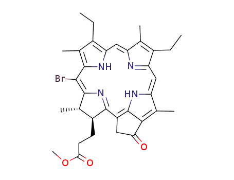 methyl 20-bromo-meso(pyro)pheophorbide-a