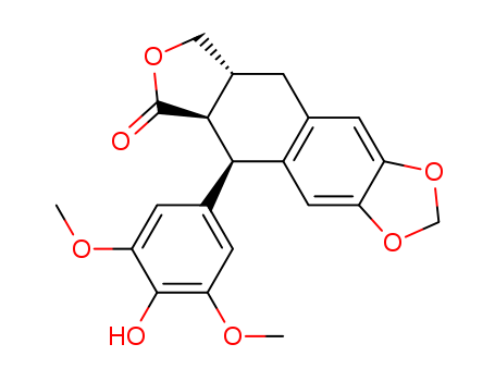 4'-Demethyldesoxypodophyllotoxin CAS No:3590-93-0