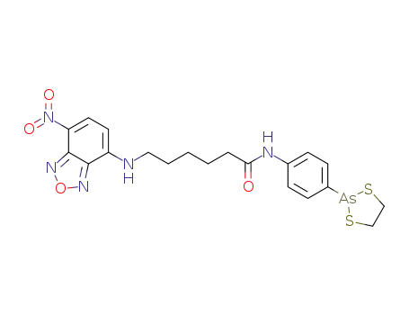 N-[4-(1,3,2-dithiarsolan-2-yl)phenyl]-6-[(7-nitrobenzo[c][1,2,5]oxadiazol-4-yl)amino]hexanamide