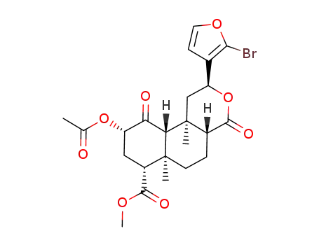 Molecular Structure of 876169-02-7 (16-Bromosalvinorin A)