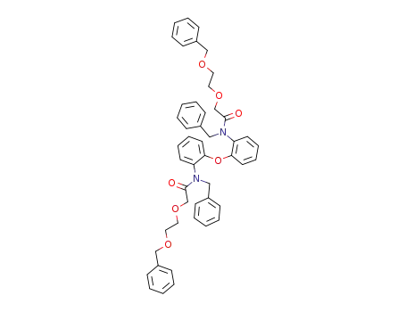 N-Benzyl-N-[2-(2-{benzyl-[2-(2-benzyloxy-ethoxy)-acetyl]-amino}-phenoxy)-phenyl]-2-(2-benzyloxy-ethoxy)-acetamide