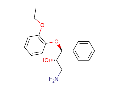 (+)-(2S,3S)-1-amino-3-(2-ethoxyphenoxy)-2-hydroxy-3-phenylpropane