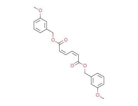2,4-Hexadienedioic acid, bis[(3-methoxyphenyl)methyl] ester, (2Z,4Z)-
