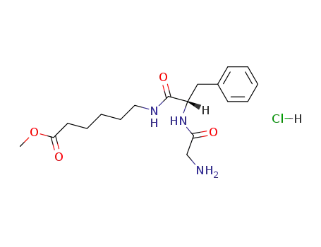 6-[(S)-2-(2-Amino-acetylamino)-3-phenyl-propionylamino]-hexanoic acid methyl ester; hydrochloride