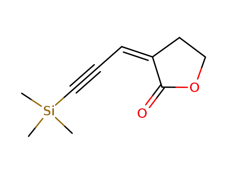2(3H)-Furanone, dihydro-3-[3-(trimethylsilyl)-2-propynylidene]-, (3Z)-