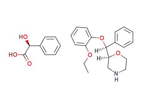 Molecular Structure of 104968-70-9 ((S,S)-reboxetine (S)-mandelate)