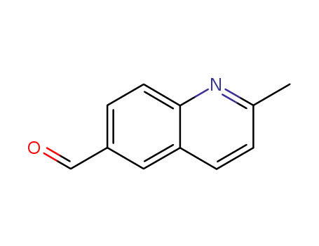 Molecular Structure of 108166-03-6 (2-Methyl-6-quinolinecarbaldehyde)