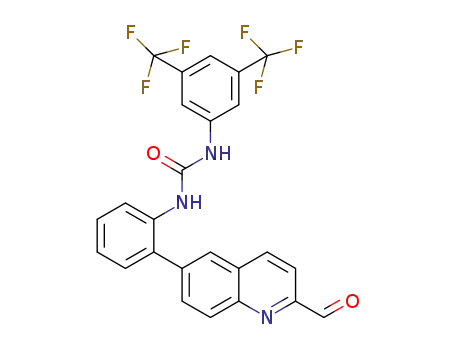 C<sub>25</sub>H<sub>15</sub>F<sub>6</sub>N<sub>3</sub>O<sub>2</sub>
