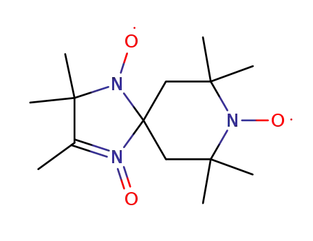 2,2,6,6-tetramethylpiperidine-1-oxyl-4-spiro-2-(4',5',5'-trimethyl-3'-imidazoline 3'-oxide-1'-oxyl)