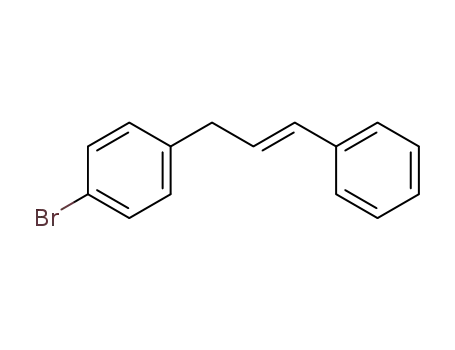 Molecular Structure of 86668-29-3 (Benzene, 1-bromo-4-(3-phenyl-2-propenyl)-)