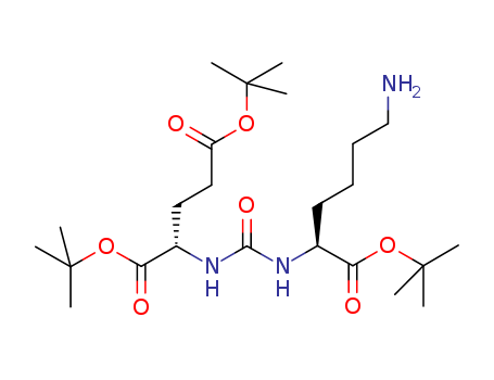 ditert-butyl (2S)-2-[[(2S)-6-amino-1-[(2-methylpropan-2-yl)oxy]-1-oxohexan-2-yl]carbamoylamino]pentanedioate