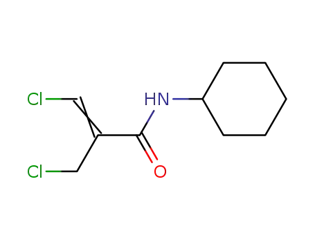 (E)-3-Chloro-2-chloromethyl-N-cyclohexyl-acrylamide