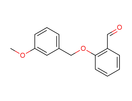 Molecular Structure of 350693-45-7 (2-[(3-METHOXYBENZYL)OXY]BENZALDEHYDE)