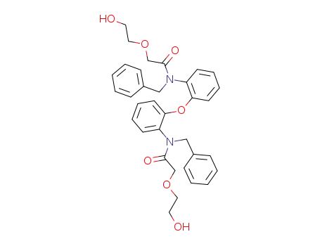 N-Benzyl-N-[2-(2-{benzyl-[2-(2-hydroxy-ethoxy)-acetyl]-amino}-phenoxy)-phenyl]-2-(2-hydroxy-ethoxy)-acetamide