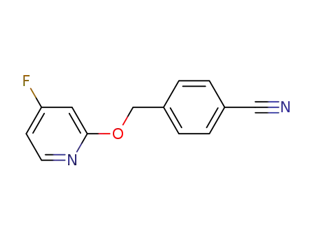 4-(4-fluoro-pyridin-2-yloxymethyl)-benzonitrile