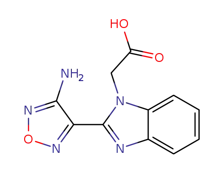 [2-(4-AMINO-FURAZAN-3-YL)-BENZOIMIDAZOL-1-YL]-ACETIC ACID