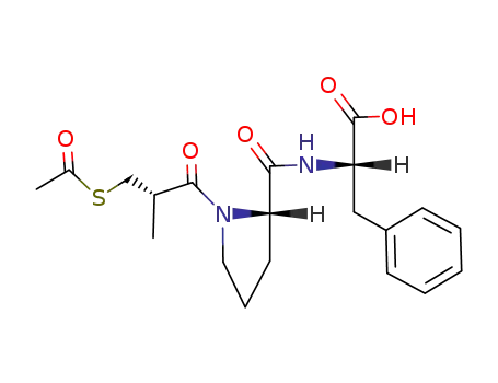 Molecular Structure of 74258-86-9 (Alacepril)