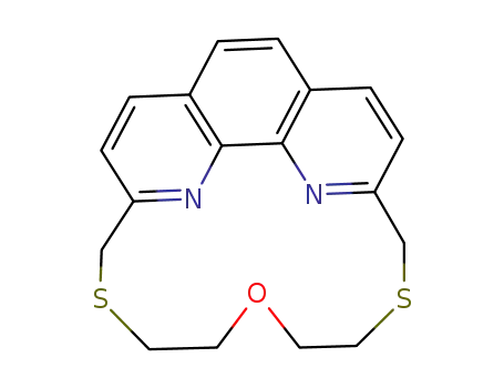 Molecular Structure of 350014-32-3 (5-oxa-2,8-dithia[9](2,9)-1,10-phenanthrolinophane)