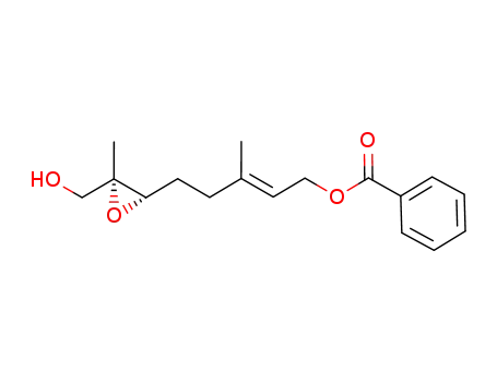 (E)-5-((2S,3S)-3-(hydroxymethyl)-3-methyloxiran-2-yl)-3-methylpent-2-en-1-yl benzoate