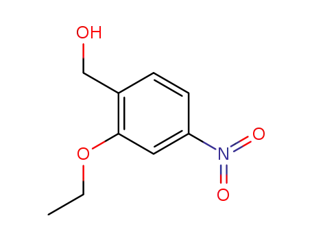 Molecular Structure of 10473-47-9 (Benzenemethanol, 2-ethoxy-4-nitro-)