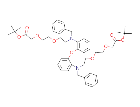 [2-(2-{Benzyl-[2-(2-{benzyl-[2-(2-tert-butoxycarbonylmethoxy-ethoxy)-ethyl]-amino}-phenoxy)-phenyl]-amino}-ethoxy)-ethoxy]-acetic acid tert-butyl ester