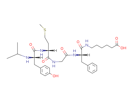 L-Phenylalaninamide, N-(1-methylethyl)-L-tyrosyl-D-methionylglycyl-N-(5-carboxypentyl)-