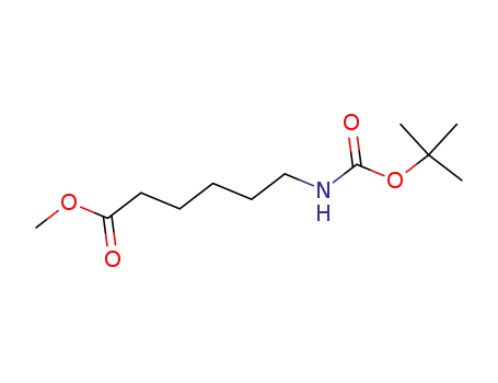 Hexanoic acid, 6-[[(1,1-dimethylethoxy)carbonyl]amino]-, methyl ester