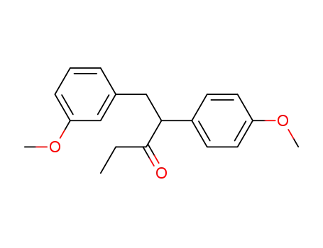 1-(3-methoxyphenyl)-2-(4-methoxyphenyl)pentan-3-one