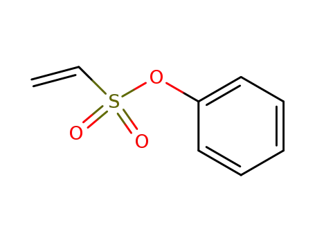 Molecular Structure of 1562-34-1 (PHENYL VINYLSULFONATE)