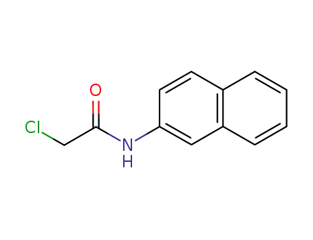 Molecular Structure of 5453-65-6 (2-Chloro-N-naphthalen-2-yl-acetamide)