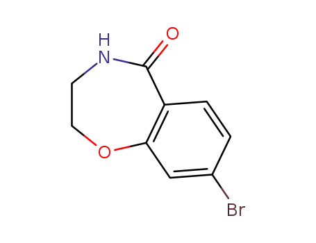 8-bromo-3,4-dihydro-2H-benzo[f][1,4]oxazepin-5-one