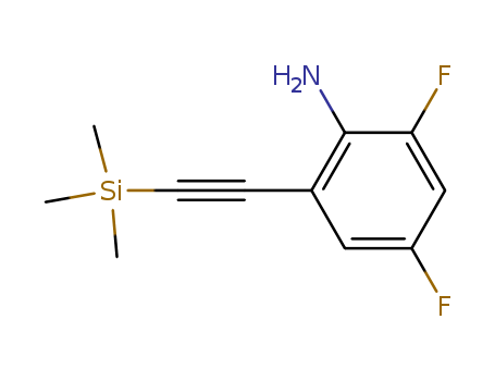 2,4-Difluoro-6-((trimethylsilyl)ethynyl)aniline