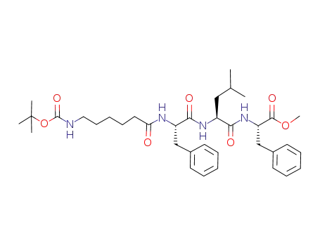 (S)-2-{(S)-2-[(S)-2-(6-tert-Butoxycarbonylamino-hexanoylamino)-3-phenyl-propionylamino]-4-methyl-pentanoylamino}-3-phenyl-propionic acid methyl ester