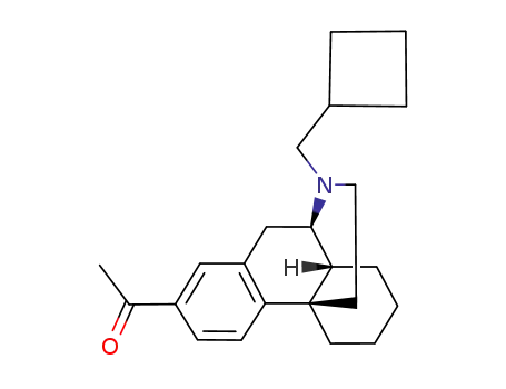 (-)-3-acetyl-N-(cyclobutylmethyl)morphinan
