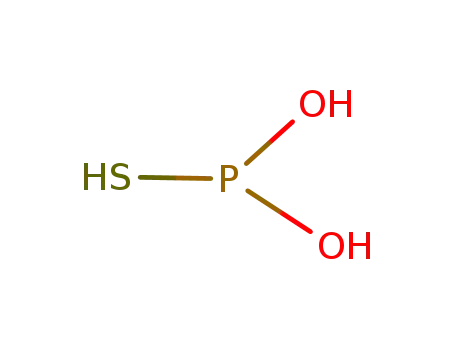 Molecular Structure of 25758-73-0 (Phosphorothious acid(8CI,9CI))