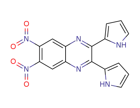 2,3-dipyrrol-2'-yl-6,7-dinitroquinoxaline
