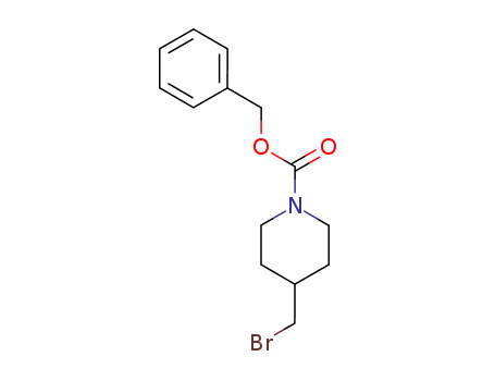 1-Piperidinecarboxylic acid, 4-(bromomethyl)-, phenylmethyl ester