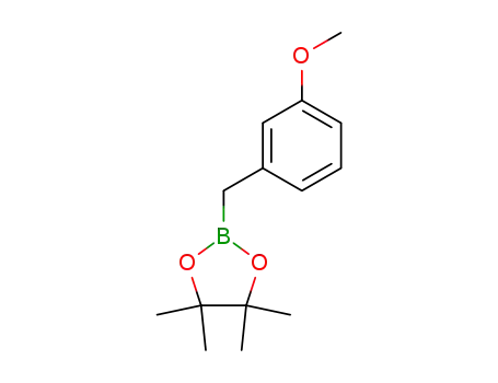 Molecular Structure of 797762-23-3 (3-Methoxybenzylboronic acid pinacol ester)