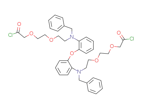 [2-(2-{Benzyl-[2-(2-{benzyl-[2-(2-chlorocarbonylmethoxy-ethoxy)-ethyl]-amino}-phenoxy)-phenyl]-amino}-ethoxy)-ethoxy]-acetyl chloride