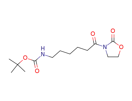 tert-butyl 6-oxo-6-(2-oxooxazolidin-3-yl)hexylcarbamate