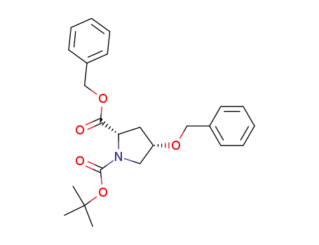 (2S,4S)-2-benzyl 1-tert-butyl 4-(benzyloxy)pyrrolidine-1,2-dicarboxylate